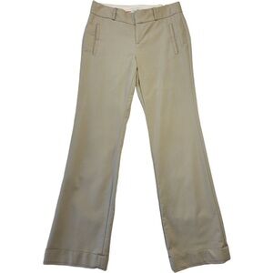 Banana Republic Women’s The Martin Fit Dress pants stretch size 4 Cream color